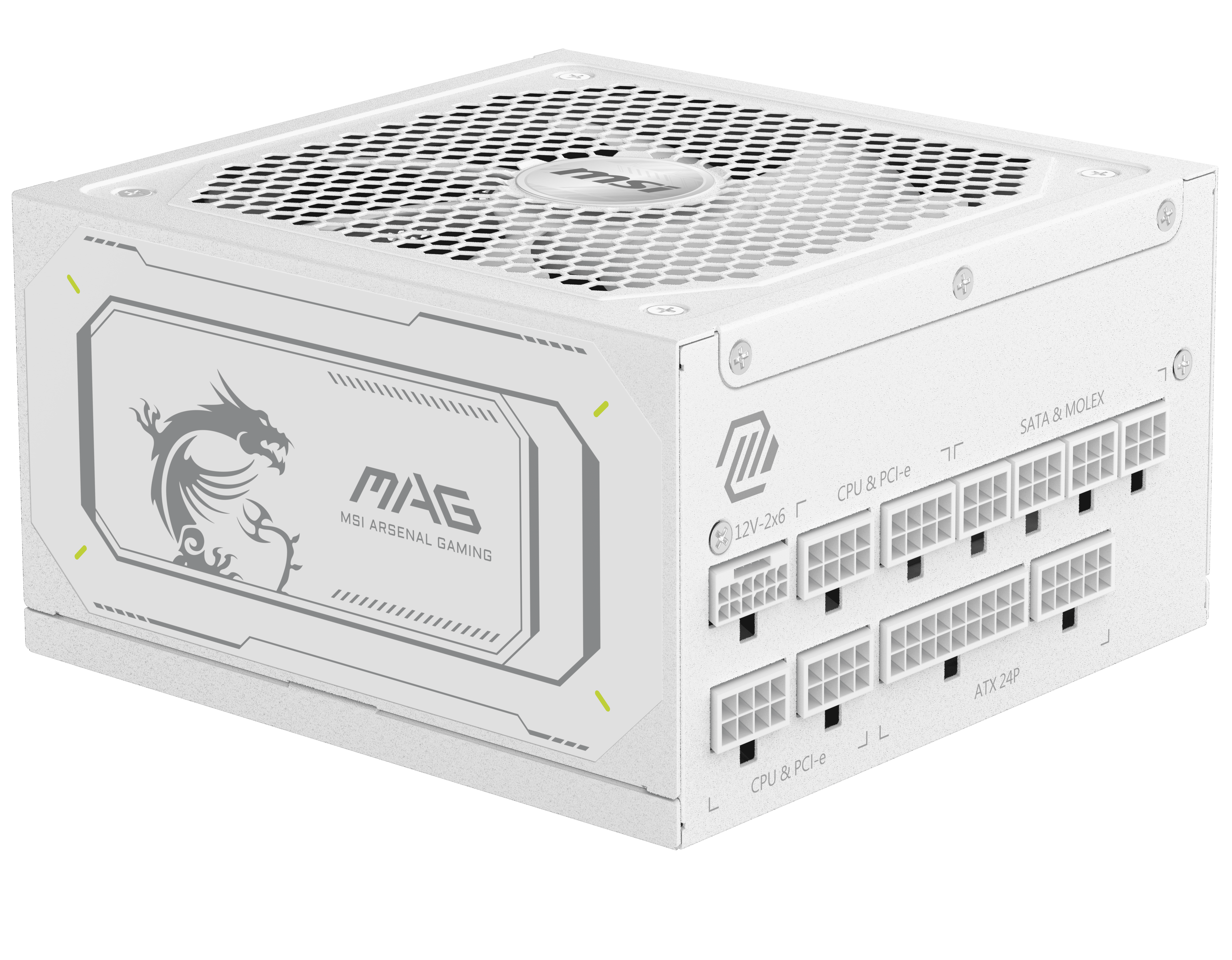 MSI MAG A1000GL PCIE5 WHITE power supply